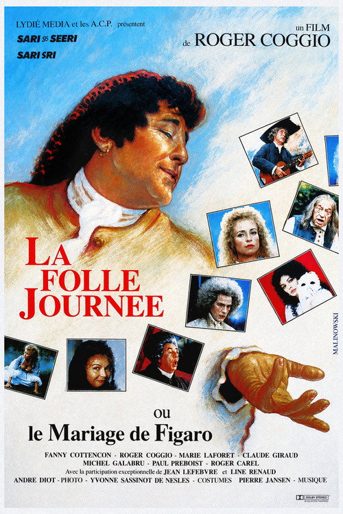 La folle journée ou Le mariage de Figaro poster