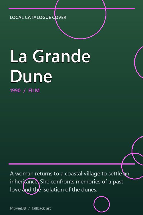 La Grande Dune poster