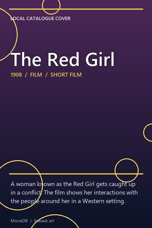The Red Girl poster
