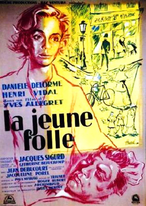 La jeune folle poster
