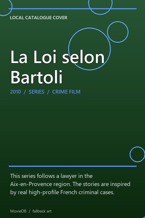 La Loi selon Bartoli poster