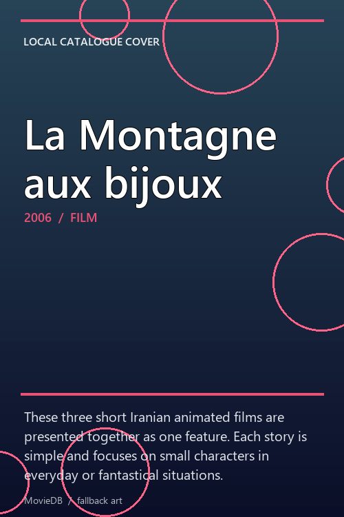 La Montagne aux bijoux poster