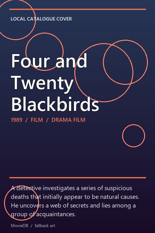 Four and Twenty Blackbirds poster