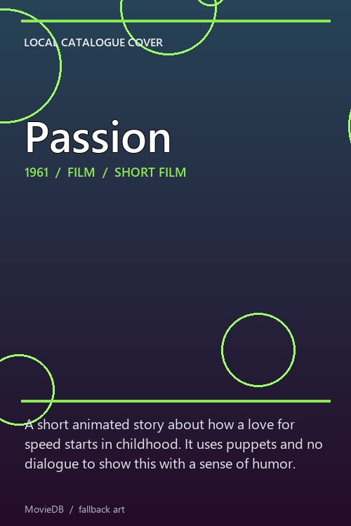 Passion poster