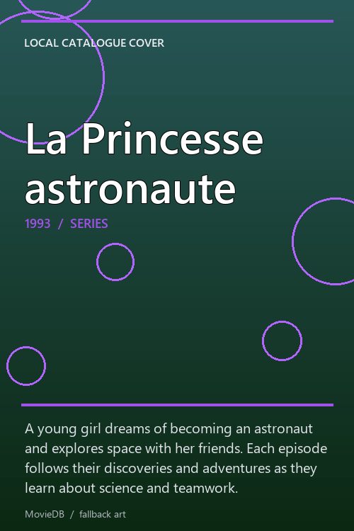 La Princesse astronaute poster