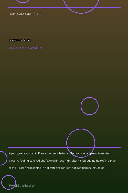 La raison de l'autre poster