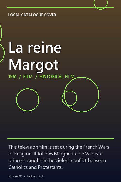 La reine Margot poster