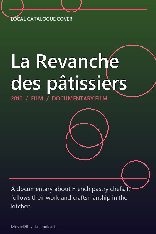 La Revanche des pâtissiers poster