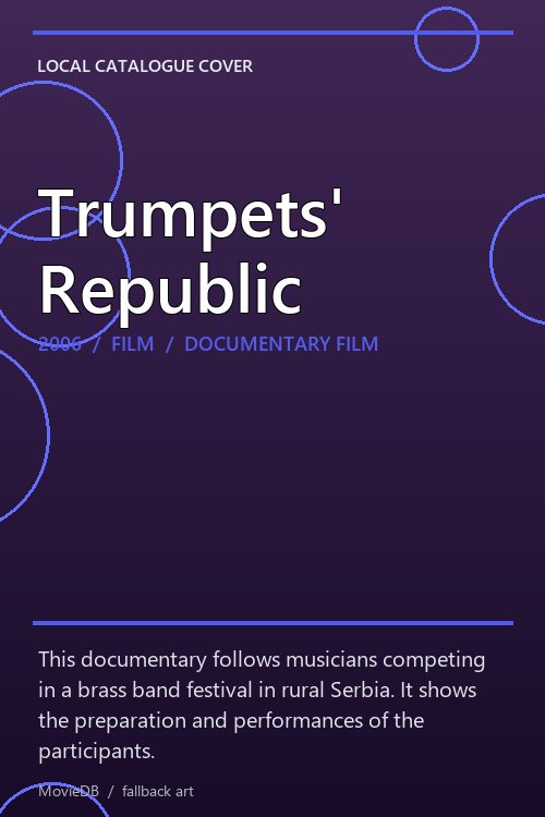 Trumpets' Republic poster