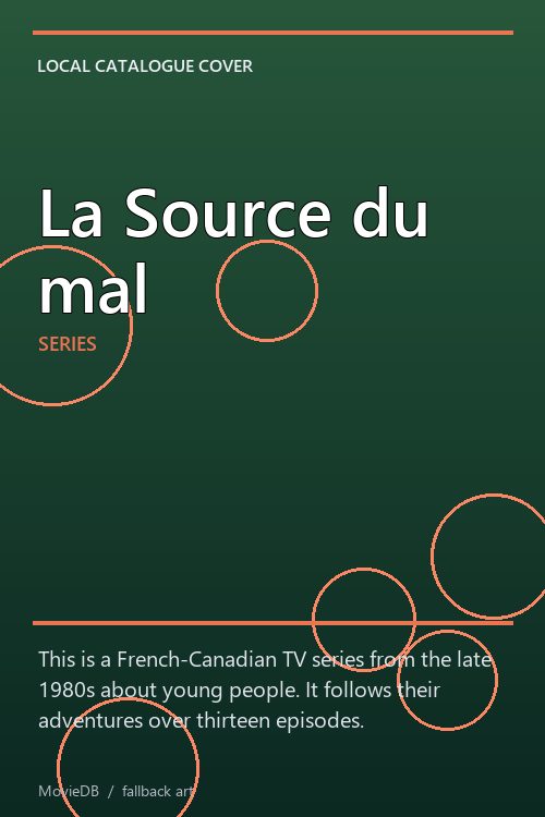 La Source du mal poster