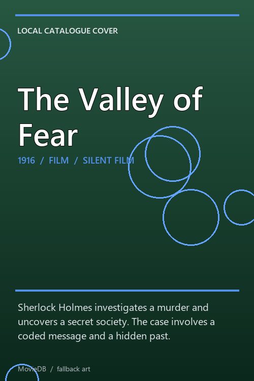 The Valley of Fear poster