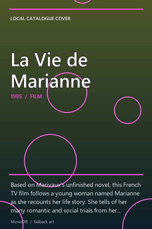 La Vie de Marianne poster