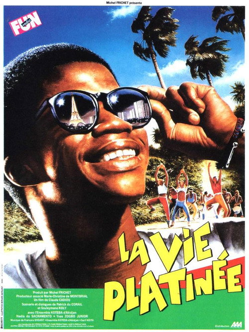 La vie platinée poster