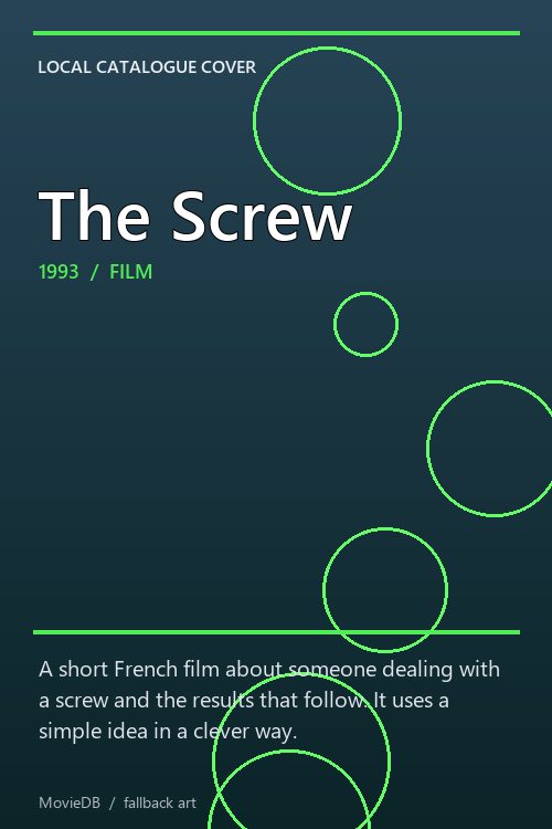 The Screw poster