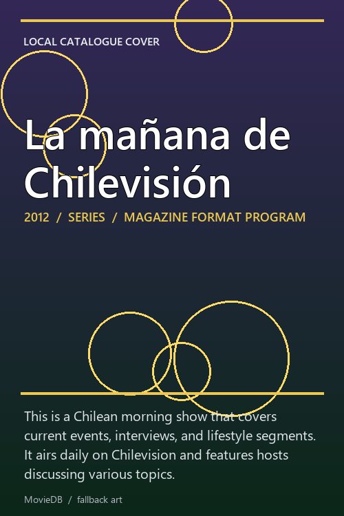 La mañana de Chilevisión poster