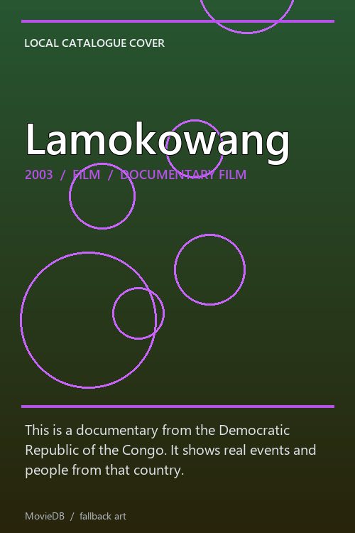 Lamokowang poster