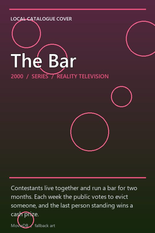 The Bar poster