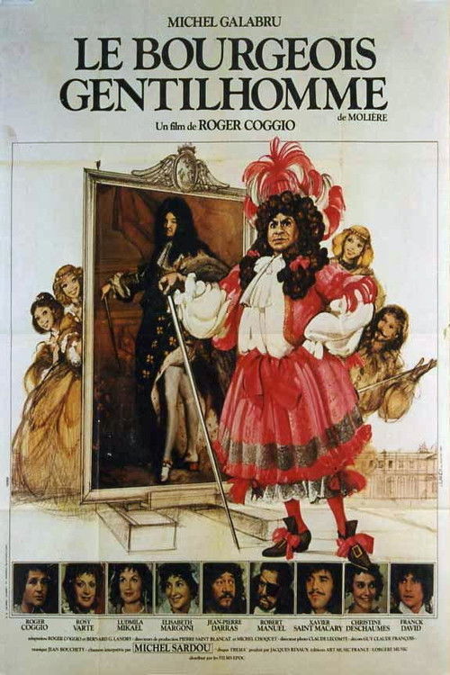 Le bourgeois gentilhomme poster