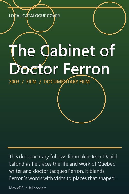 The Cabinet of Doctor Ferron poster