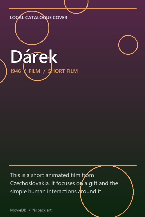 Dárek poster