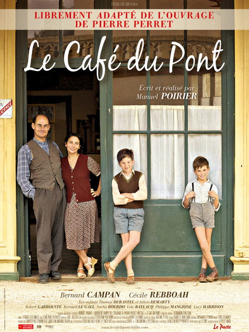 Le café du pont poster