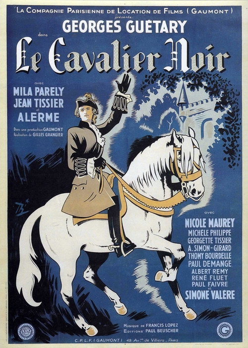Le cavalier noir poster
