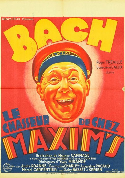 The Porter from Maxim's poster