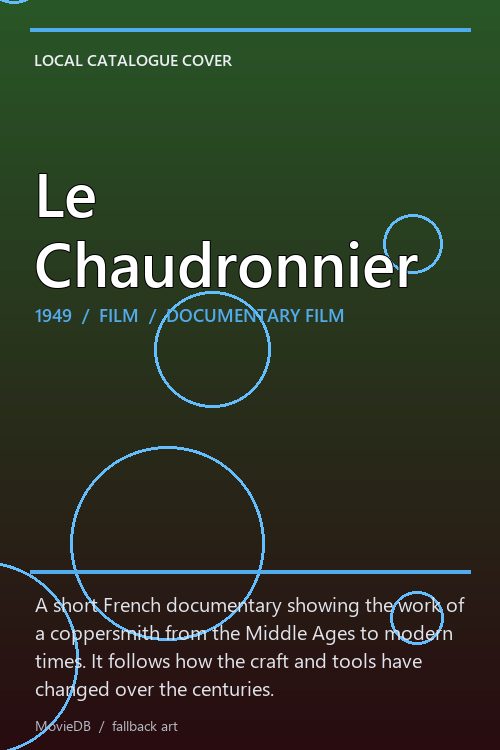 Le Chaudronnier poster