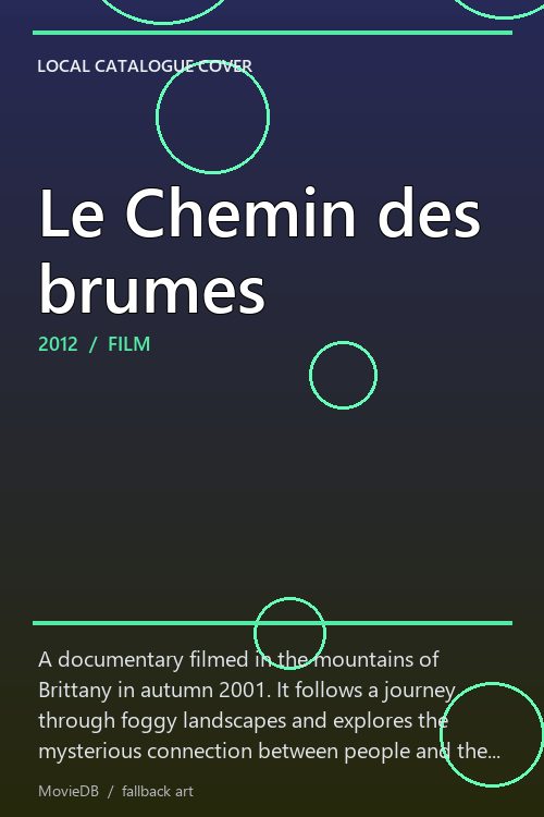Le Chemin des brumes poster