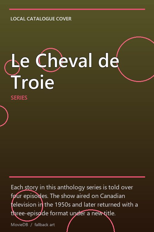 Le Cheval de Troie poster