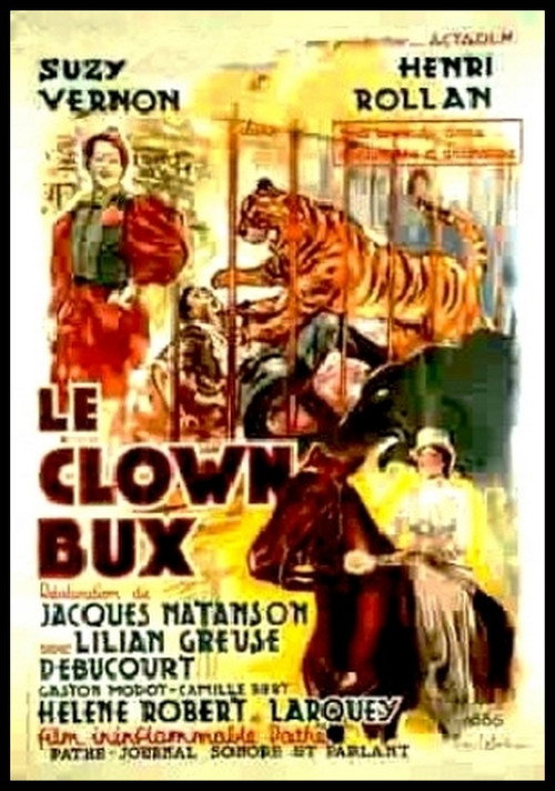Bux the Clown poster