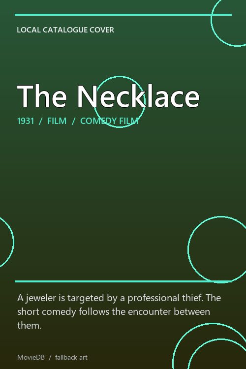 The Necklace poster