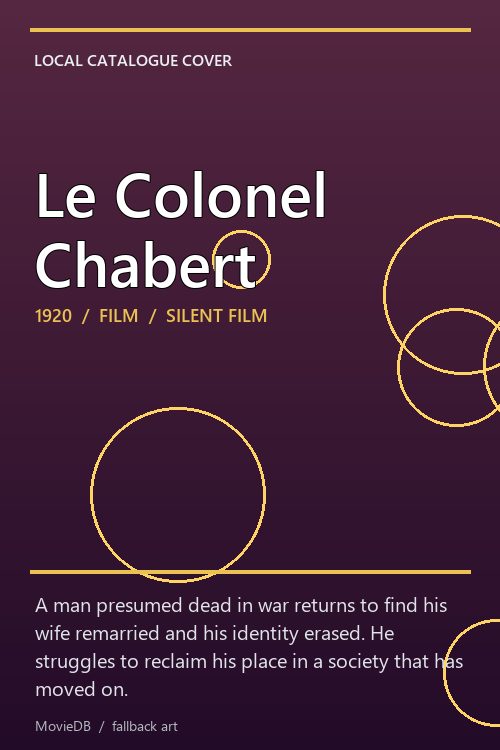 Le Colonel Chabert poster