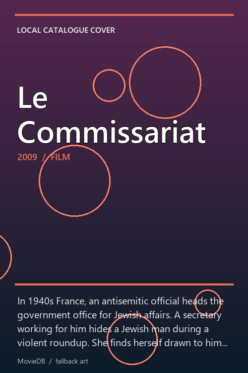 Le Commissariat poster