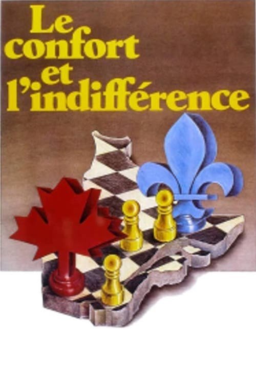 Le confort et l'indifférence poster