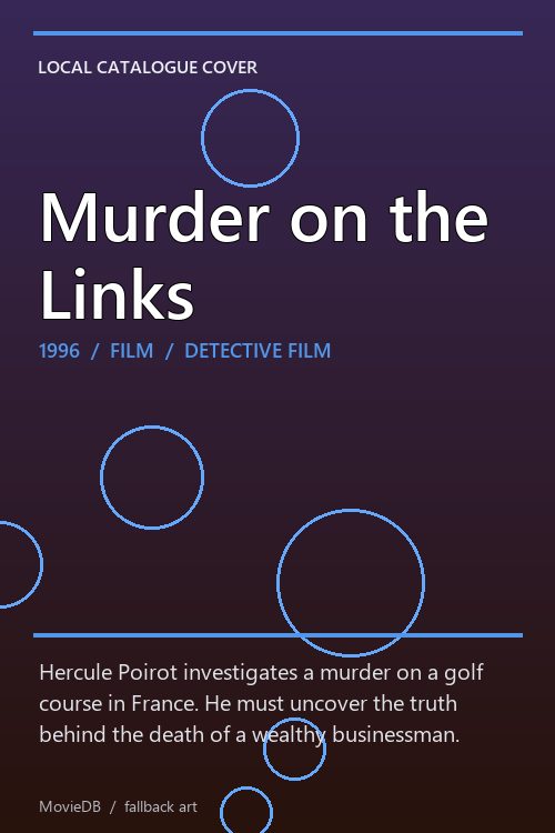Murder on the Links poster