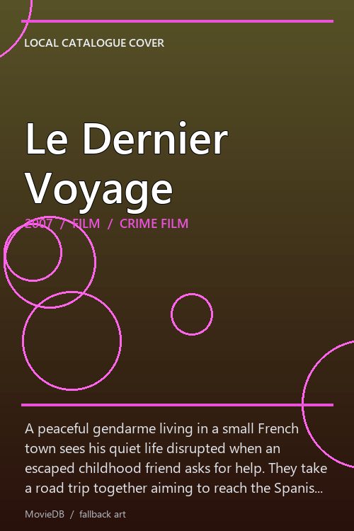 Le Dernier Voyage poster