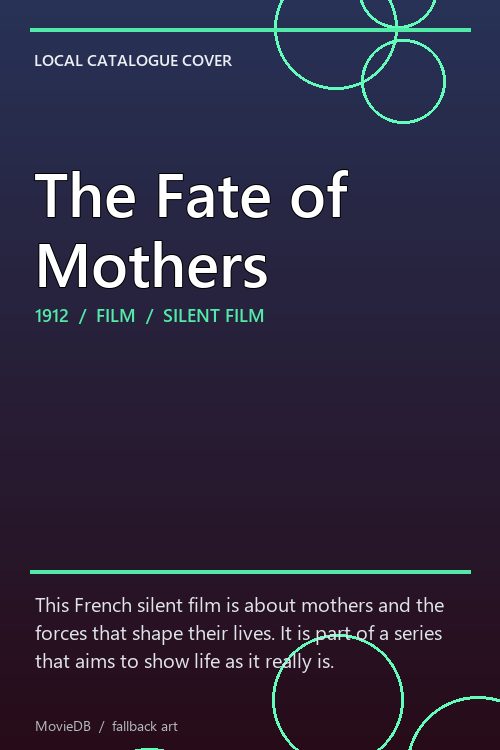 The Fate of Mothers poster