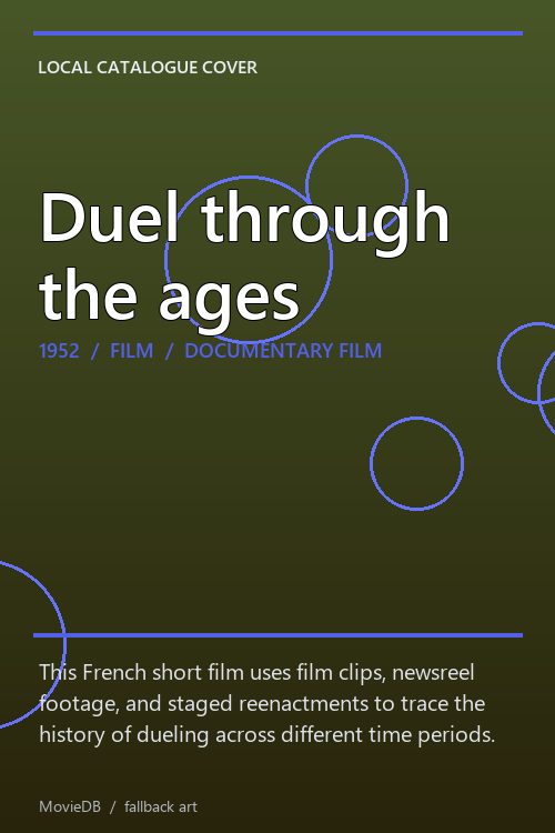 Duel through the ages poster