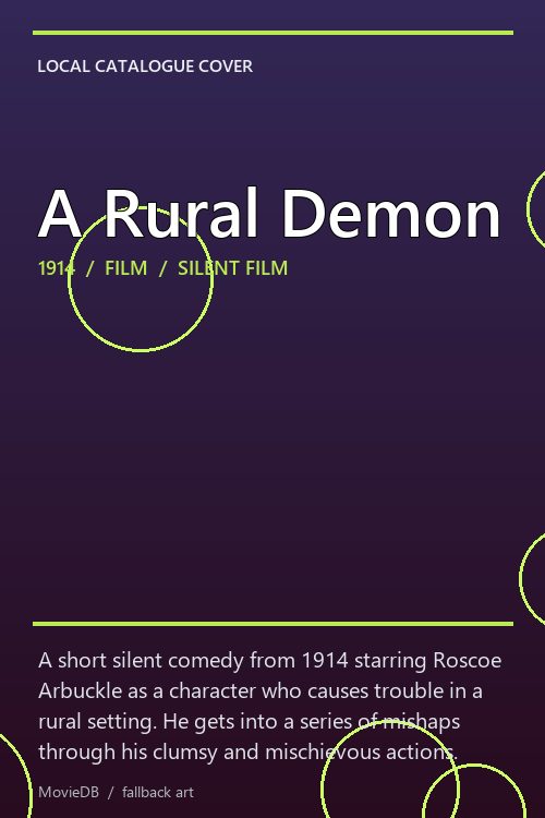 A Rural Demon poster