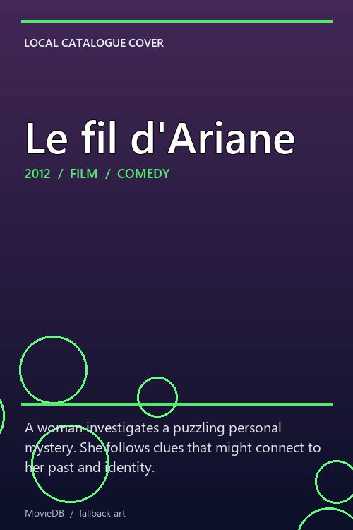 Le fil d'Ariane poster