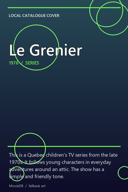 Le Grenier poster