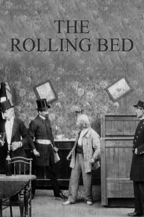 Le lit à roulettes poster