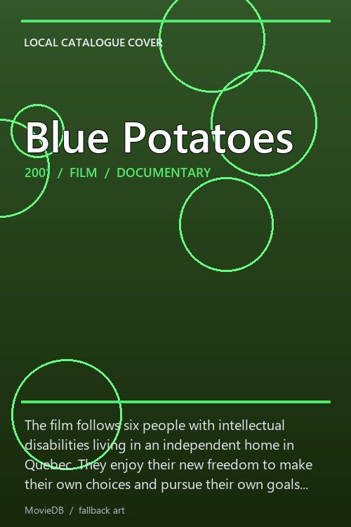 Blue Potatoes poster