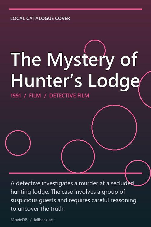 The Mystery of Hunter’s Lodge poster