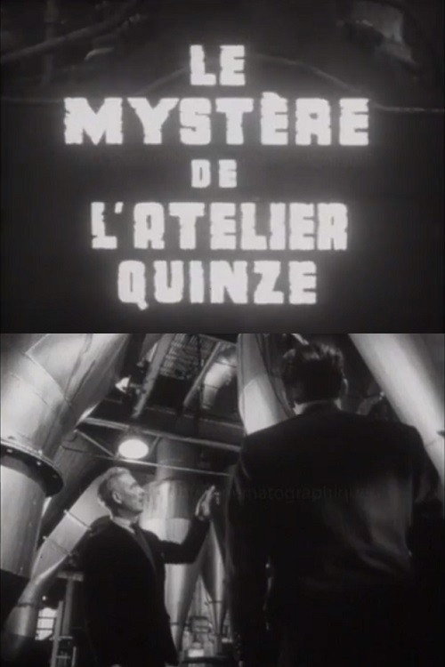 Le mystère de l'atelier quinze poster