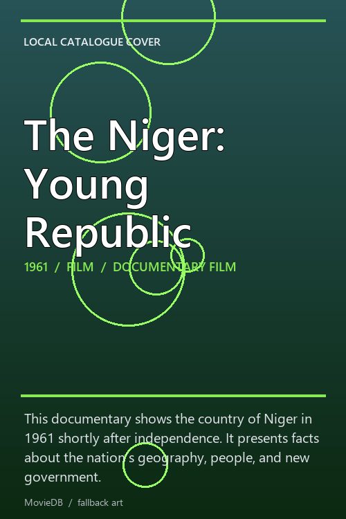 The Niger: Young Republic poster