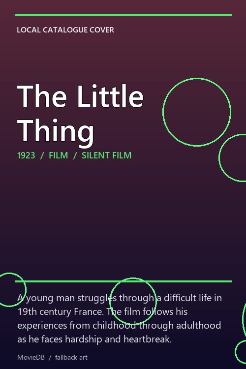 The Little Thing poster