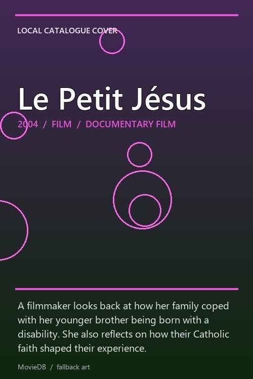 Le Petit Jésus poster