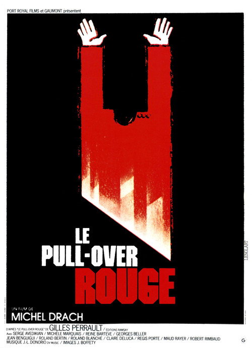 Le pull-over rouge poster